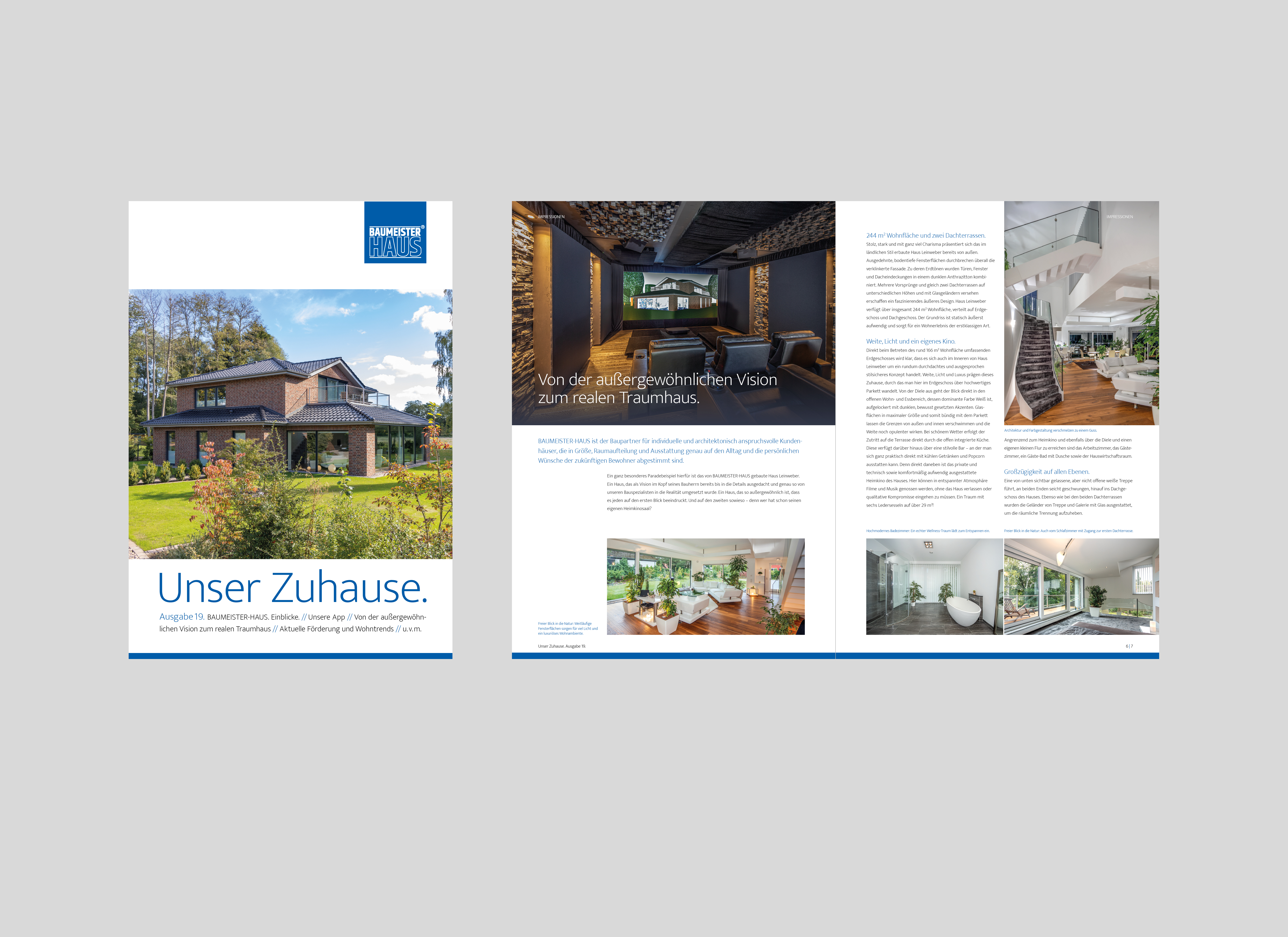 Magazin Unser Zuhause BAUMEISTER-HAUS