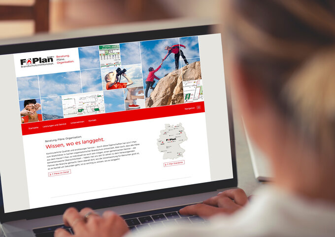 Internetauftritt der F-Plan GmBH