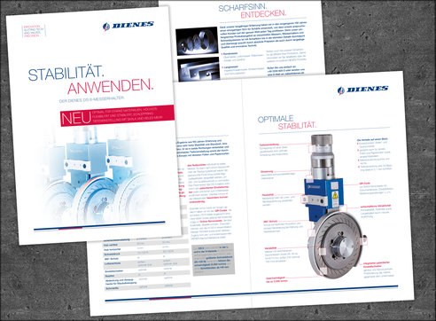 DIENES Broschüren und Ausstattungsmedien